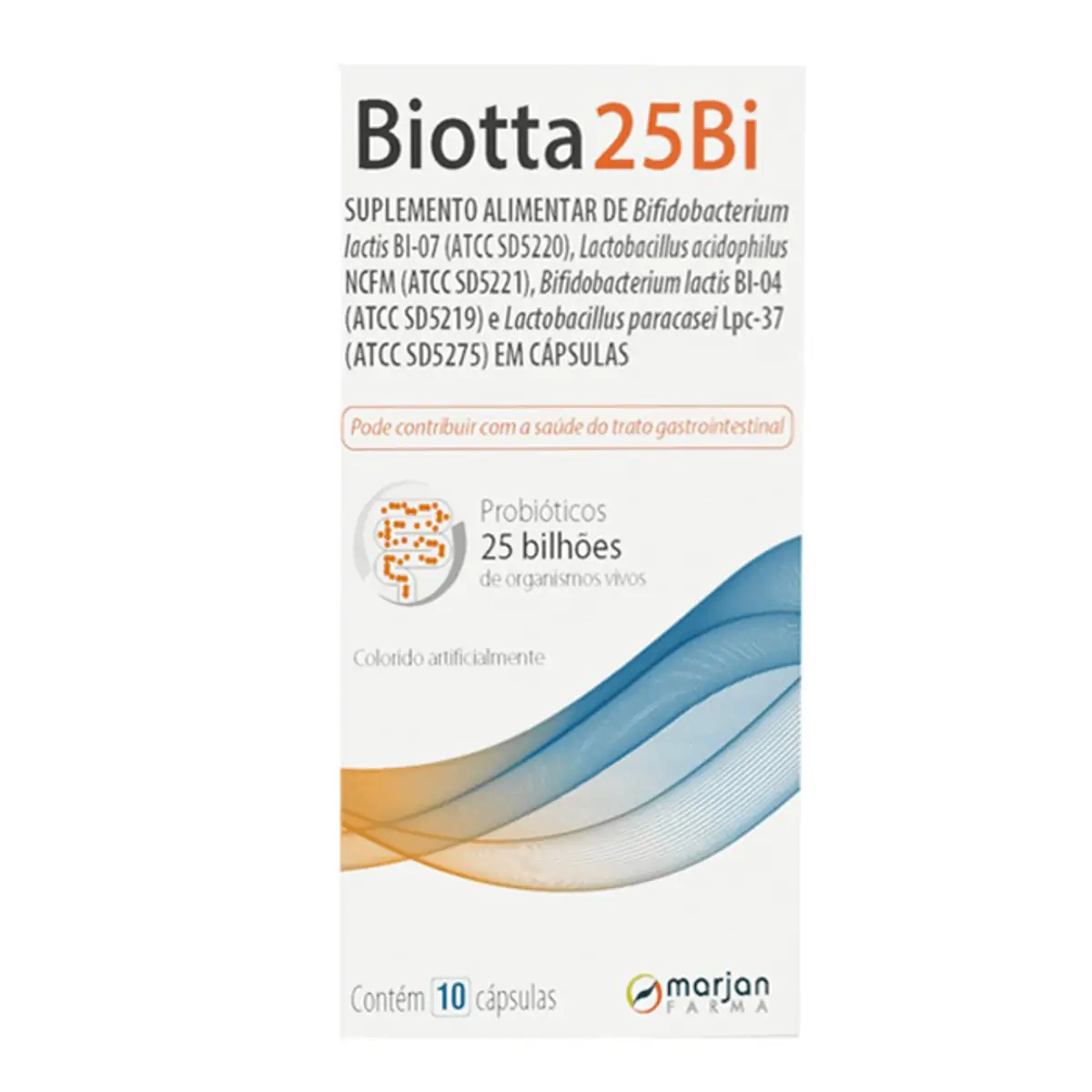 Suplemento Probiótico Biotta 25bi 10 Cápsulas