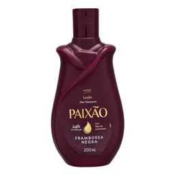 Loção Hidratante Corporal Paixão Framboesa Negra com ação desodorante 200ml