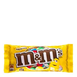 Confeito de Chocolate M&M s Amendoim 45g