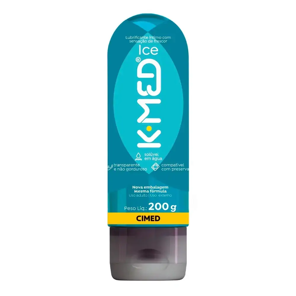 Lubrificante Íntimo K-Med Ice 200g