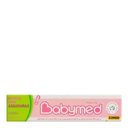 Pomada para Assadura Babymed Pomada Rosa 45g