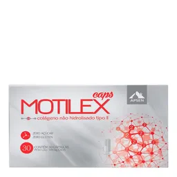 Colágeno Não Hidrolisado Para Articulação Motilex 30 Cápsulas