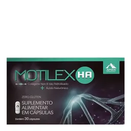 Colágeno Motilex HA Tipo II Não Hidrolisado 30 Cápsulas