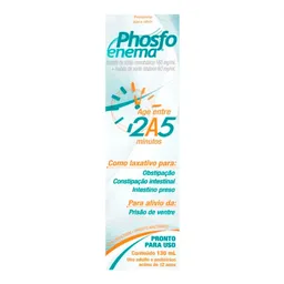 Laxante Phosfoenema 160mg/ml  + 60mg/ml 130ml