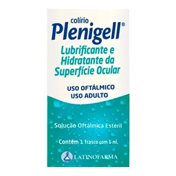 Colírio Lubrificante e Hidratante Plenigell 5ml