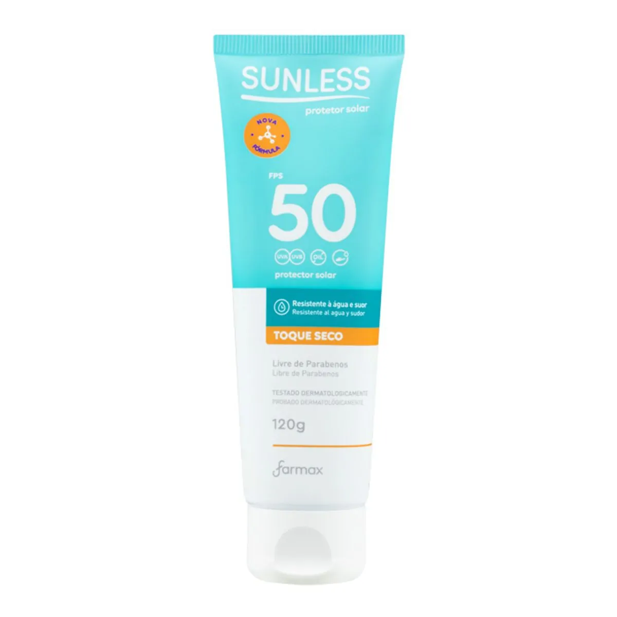 Protetor Solar Corporal Sunless FPS 50 Toque Seco 120g