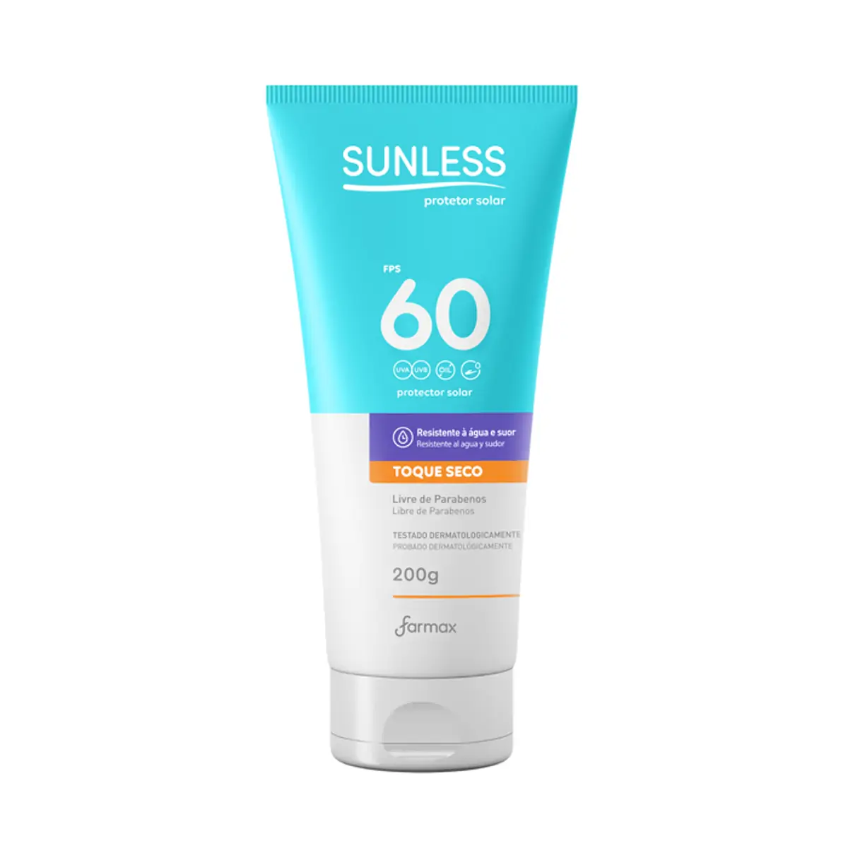 Protetor Solar Corporal Sunless FPS 60 Toque Seco 200g