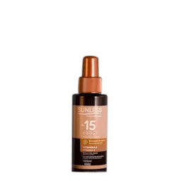 Loção Bronzeadora Sunless FPS15 120ml