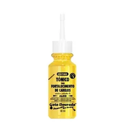 Tônico De Alho Para Fortalecimento De Cabelos Gota Dourada 30ml