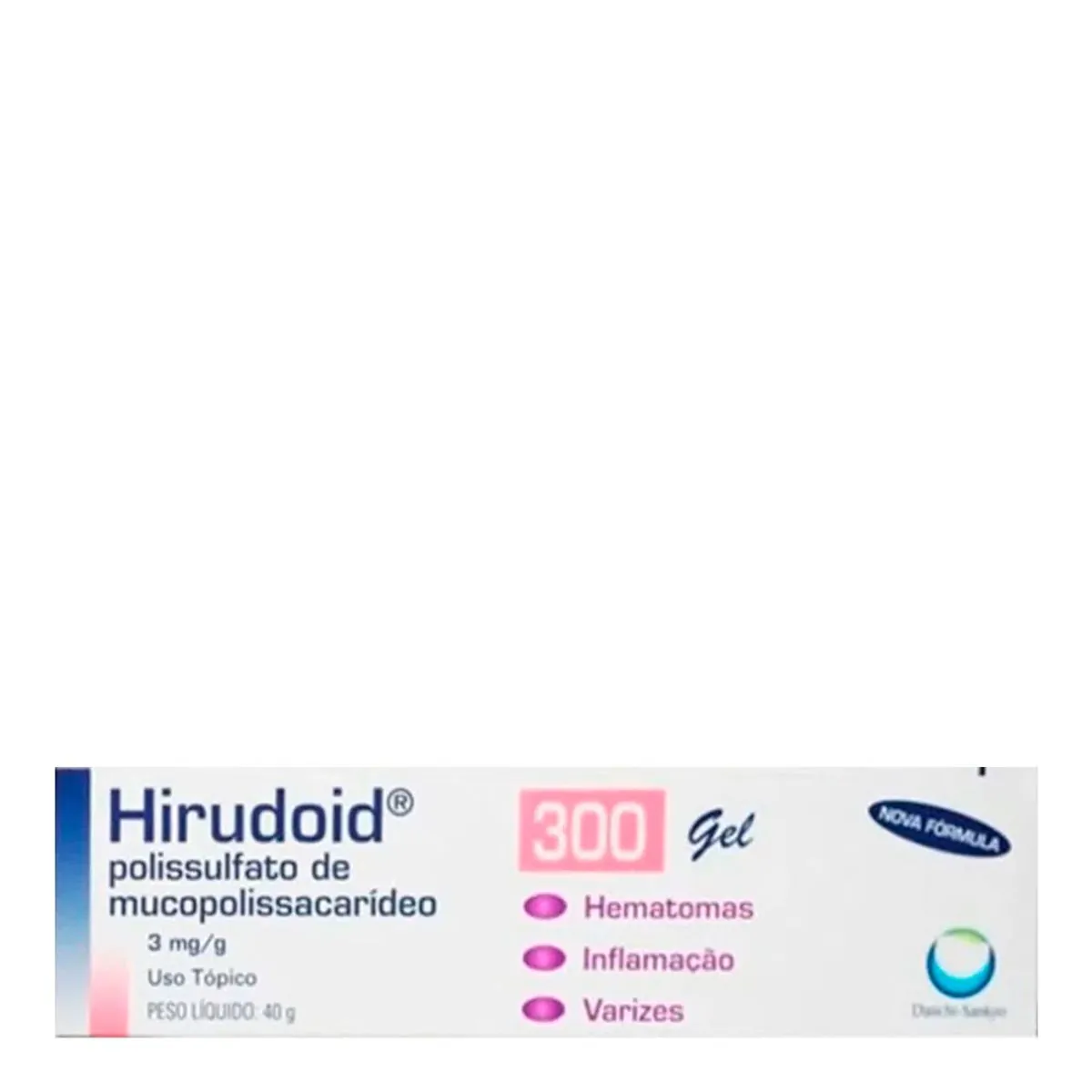Analgésico e Anti-Inflamatório Hirudoid 3mg/g 40g Gel