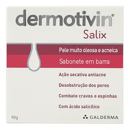 Sabonete Barra Dermotivin Salix 90G