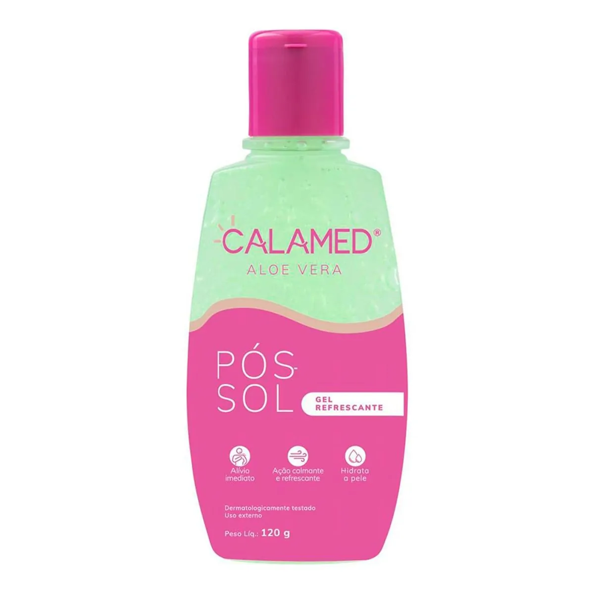 Pós-Sol Hidratante Calamed Aloe Vera 120g