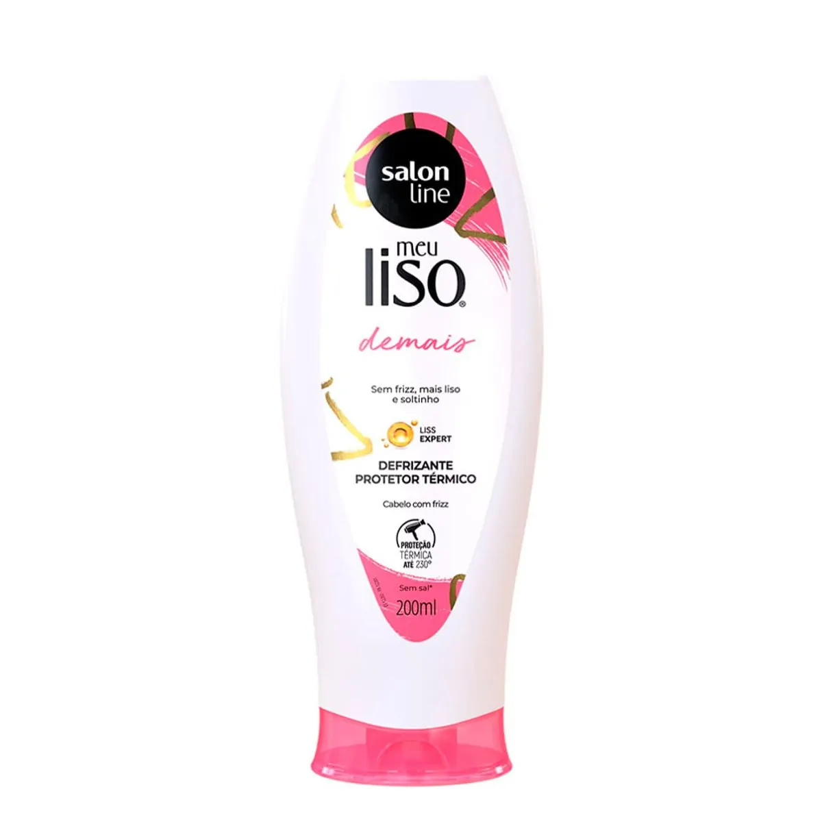 Defrizante Protetor Térmico Meu Liso Demais Salon Line 200ml