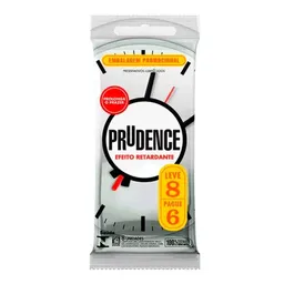 Preservativo Prudence Efeito Retardante 8 Unidades