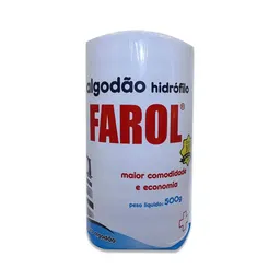 Algodão Hidrófilo 500GR Farol
