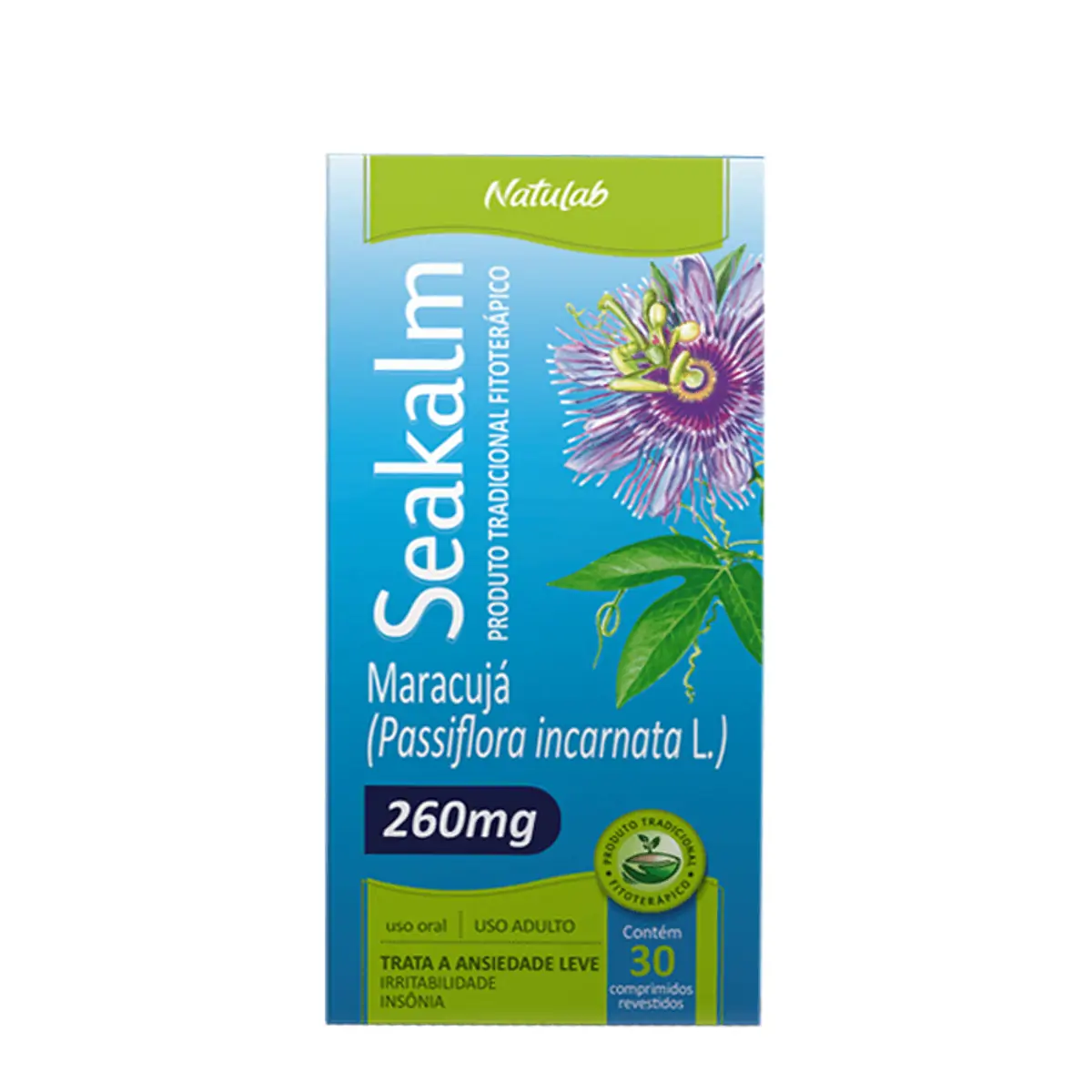 Calmante Seakalm 260mg 30 Comprimidos Revestidos