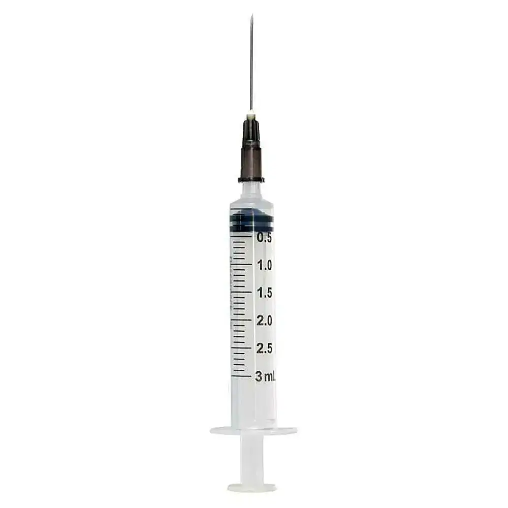 Seringa Descartável 3ml com Agulha 25x0,70mm - Descarpack