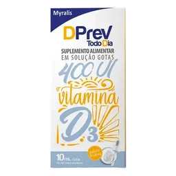 Dprev 400UI Myralis Vitamina D3 10ml - Dprev  400UI Myralis Vitamina D3 10ml