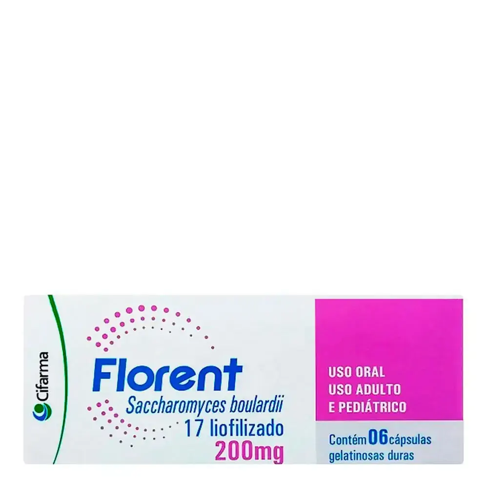 Florent 200mg Cifarma 6 Cápsulas