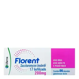 Florent 200mg Cifarma 6 Cápsulas
