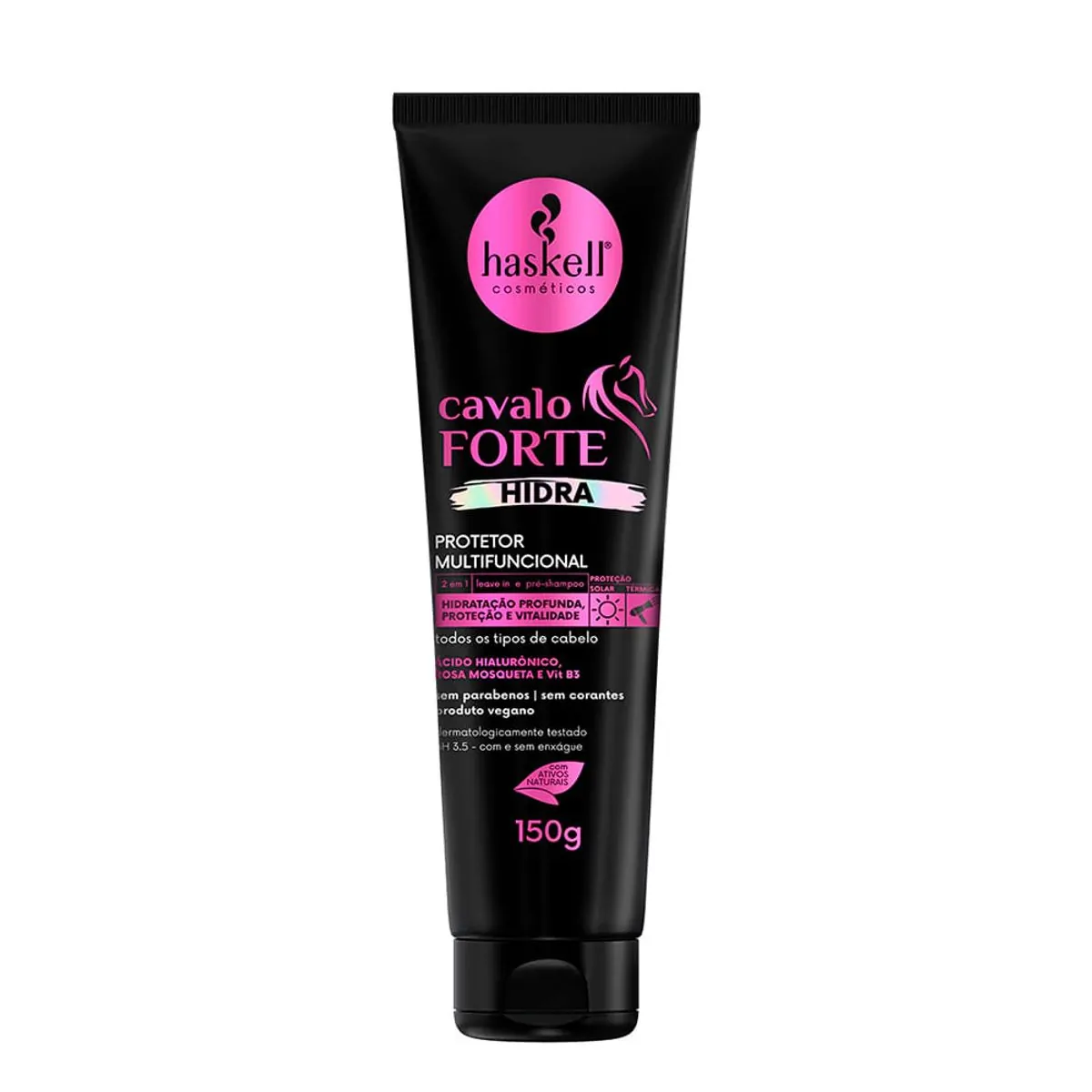 Protetor Multifuncional Capilar Cavalo Forte Hidra Haskell 150g