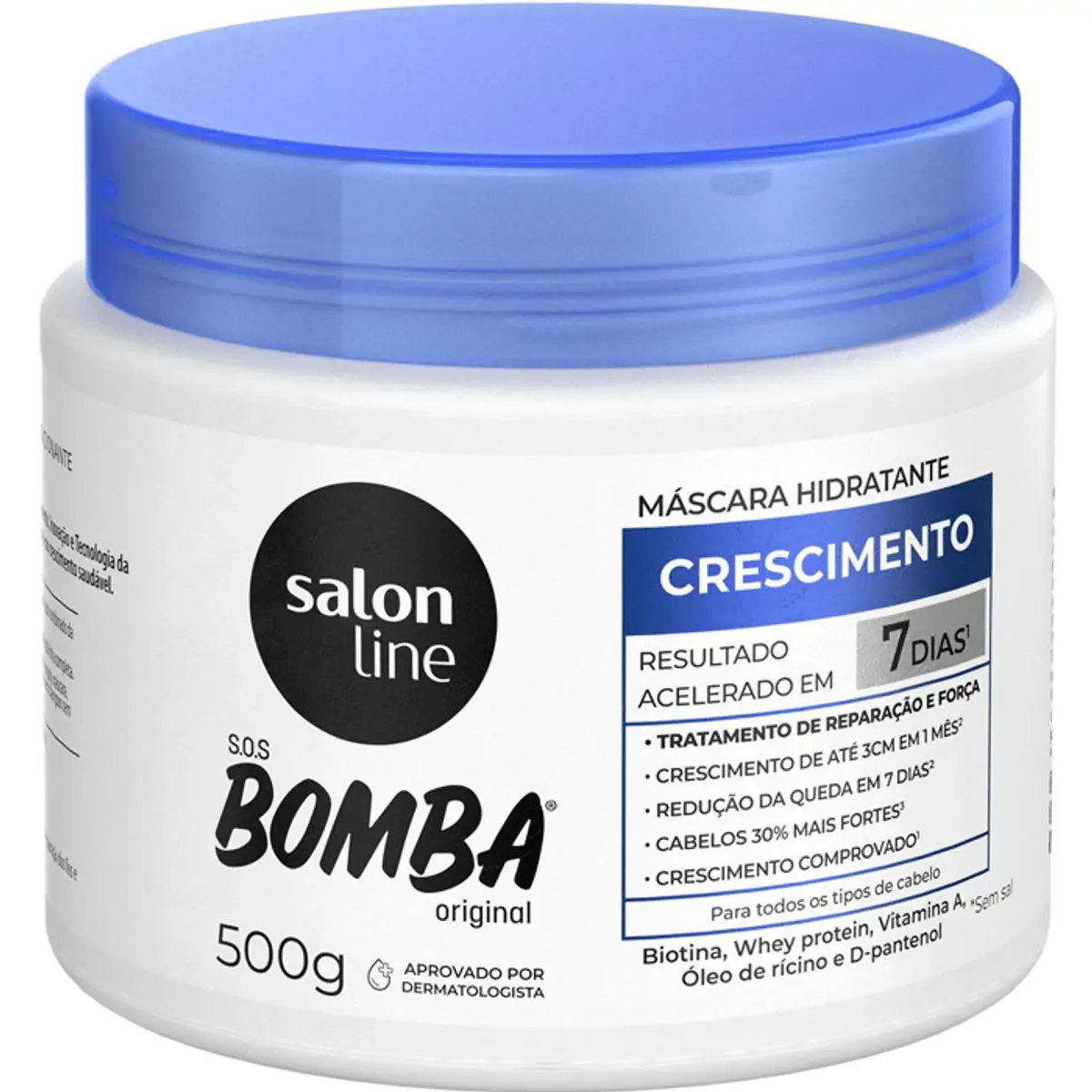 Máscara de Tratamento Salon Line Bomba de Vitaminas 500g