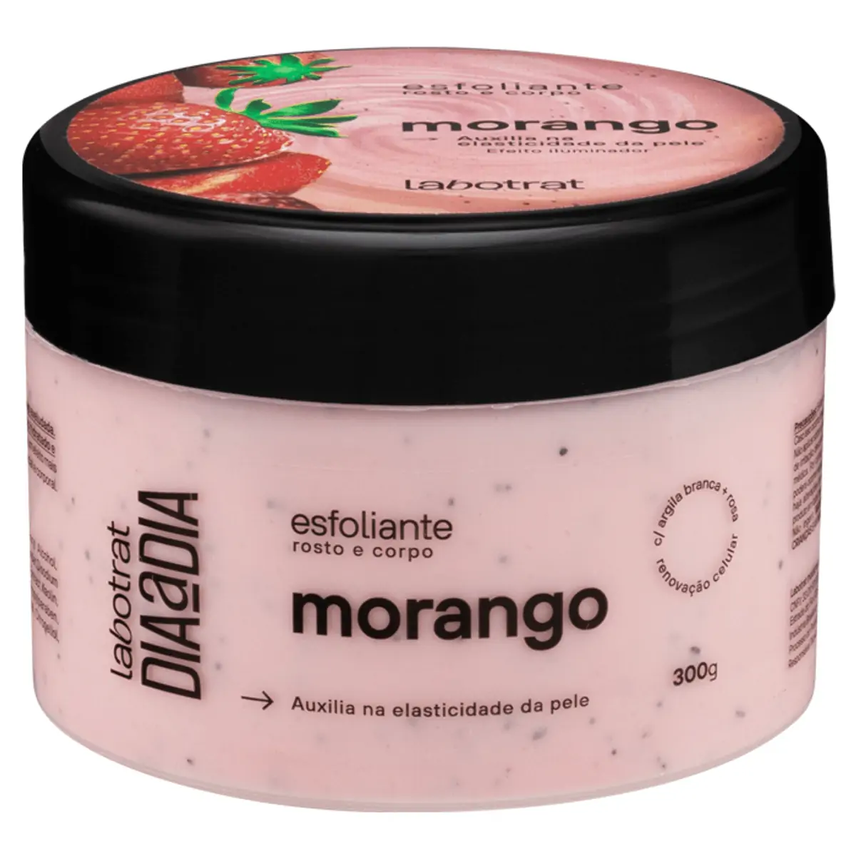 Esfoliante Labotrat Dia a Dia Corporal e Facial Morango 300g
