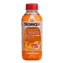 Isotônico Sorox Bebida Hidratante Tangerina 8 Íons Zero Açucar 550ml