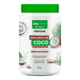 Creme Para Pentear Beleza Natural Hidro-Nutrição Explosão de Coco 1kg