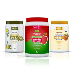 Creme de Pentear Explosão de Azeite de Oliva 1Kg | Beleza Natural