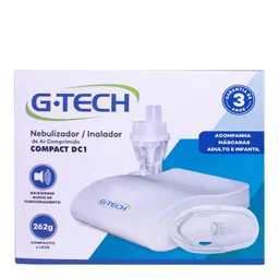 Inalador Nebulizador De Ar Comprimido G-Tech Compact Dc1