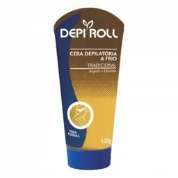 Cera Depilatório P/ Pernas a Frio Tradicional - Depi Roll - 120g - Cera Depilatório p/ Pernas A Frio