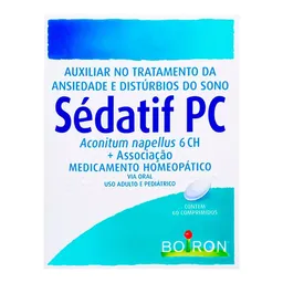 Calmante Sédatif Pc 0,5mg 60 Comprimidos