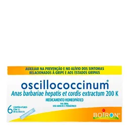Antigripal Oscillococcinum 0,01ml/g 6 Tubos