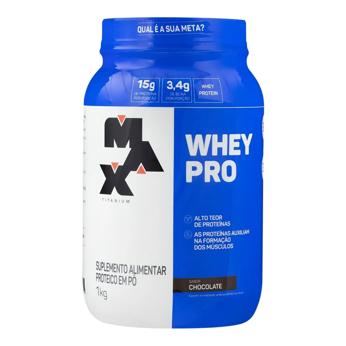 Whey Protein Pro Max Titanium Pó Chocolate 1kg