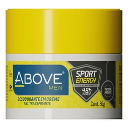 Desodorante Antitranspirante Creme Above Men Invisible Sport Energy 50g