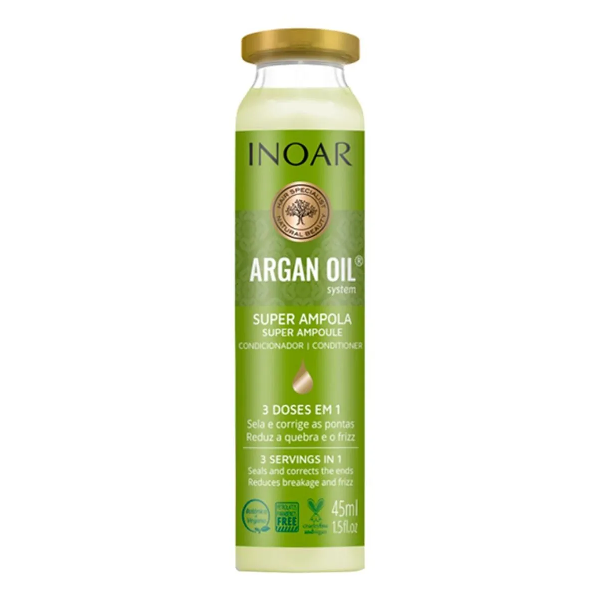 Super Ampola Inoar Argan 45ml