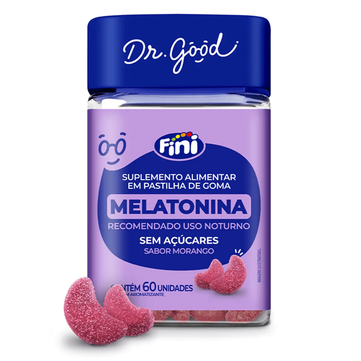 Suplemento Alimentar Melatonina Dr. Good 60 Unidades