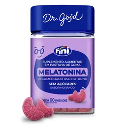 Suplemento Alimentar Melatonina Dr. Good 60 Unidades