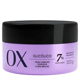 Máscara Capilar de Tratamento Ox Cosméticos Glicólico 300g