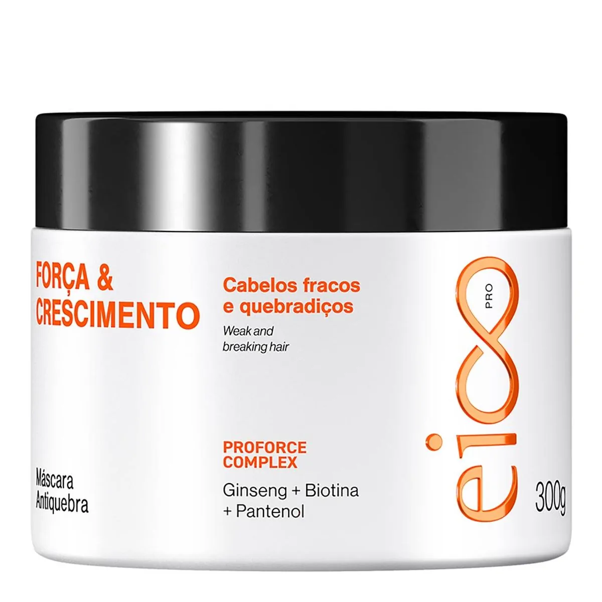 Máscara Capilar Antiquebra Eico Pro Força & Crescimento 300g