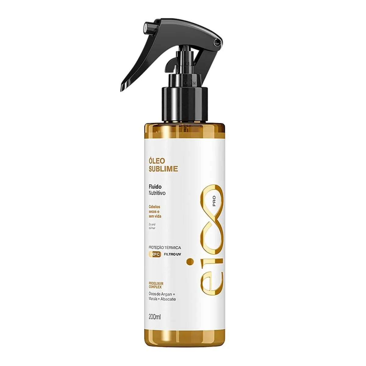 Fluido Nutritivo Capilar Eico Pro Óleo Sublime 200ml